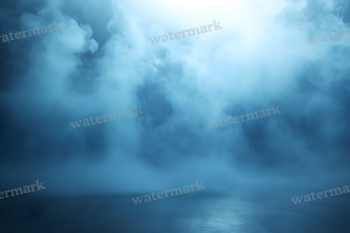 Blue Smoke Backdrop Images