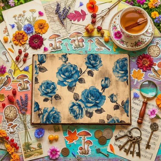 Bluerose Digital Papers