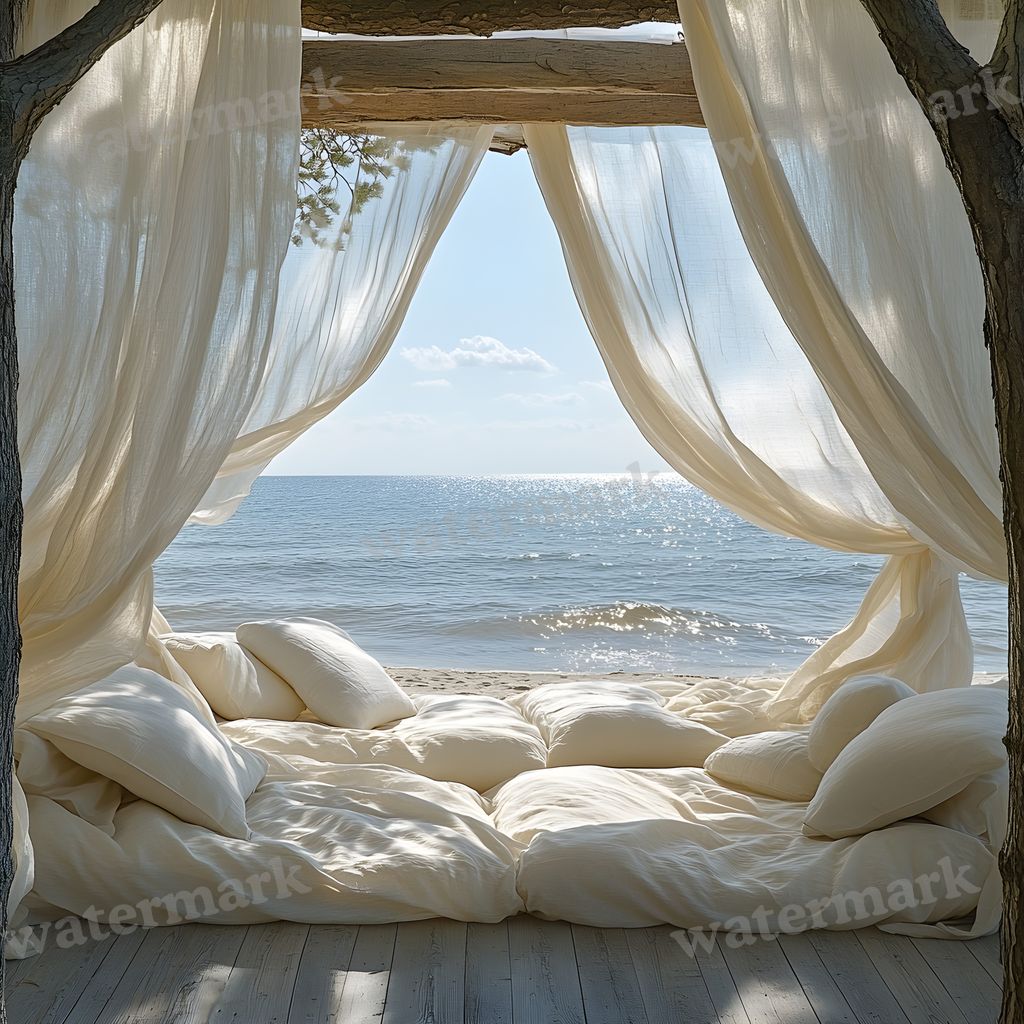Bohemian Beach Backdrop Images