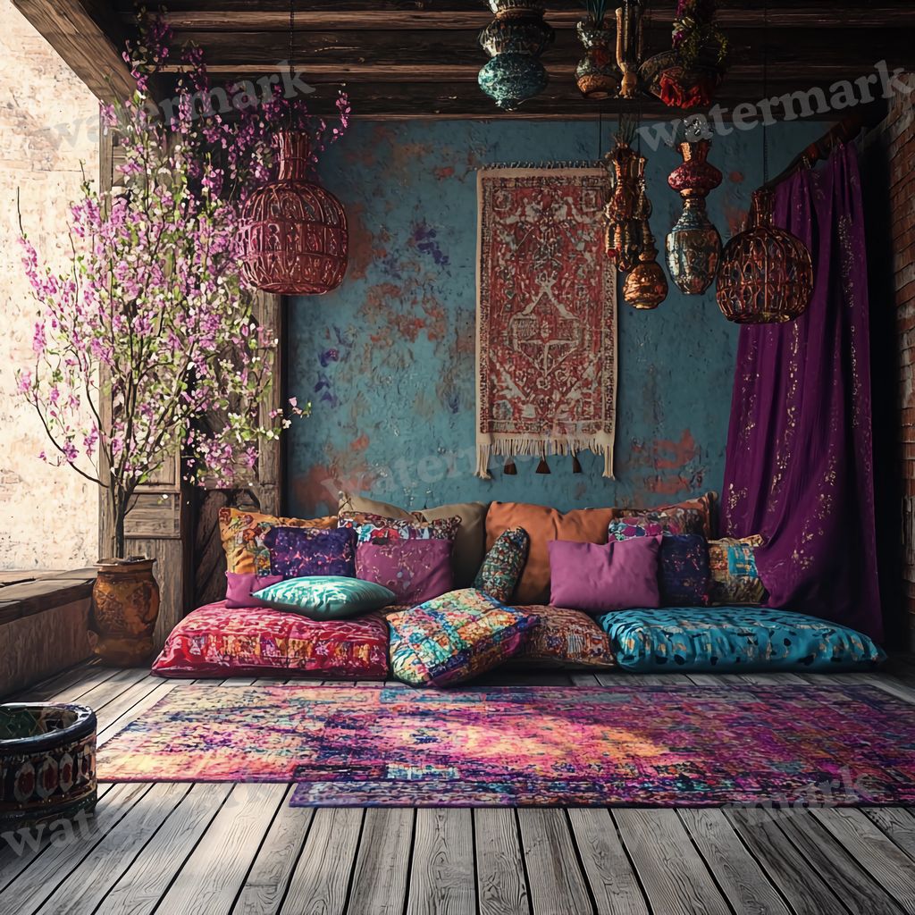Bohemian Chic Backdrop Images