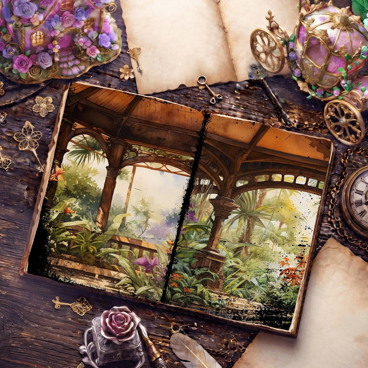 Botanical Garden Digital Papers