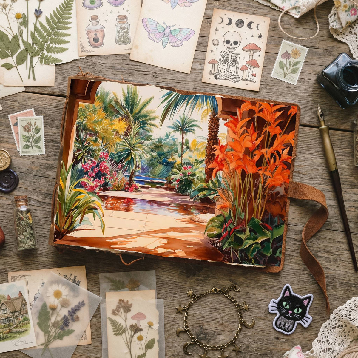 Botanical Garden Digital Papers