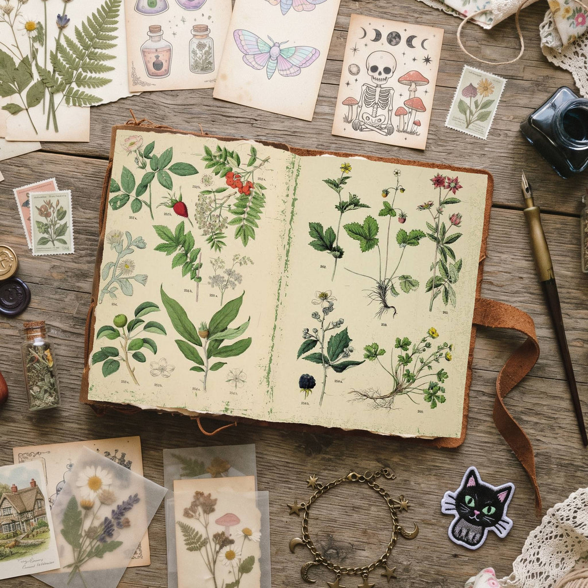Botanical Digital Papers