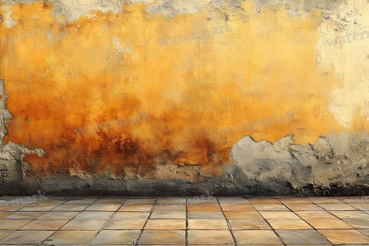 Burnt Amber Wall Backdrop Images