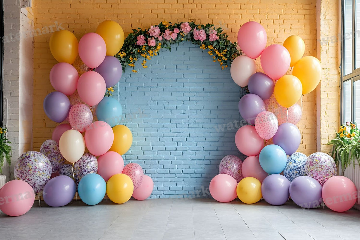 Celebration Balloons Backdrop Images