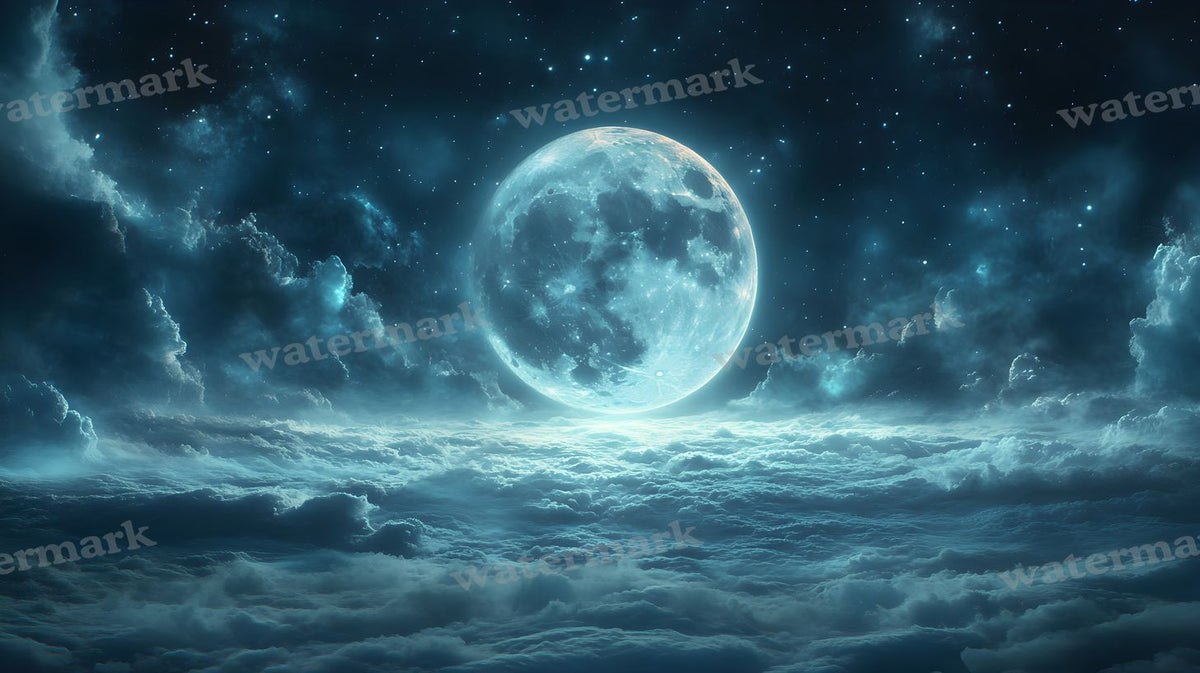 Celestial Moons Backdrop Images