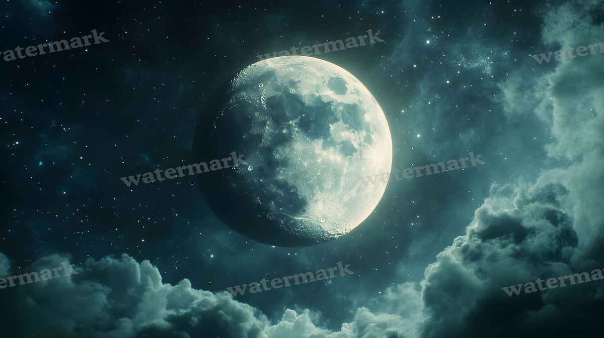 Celestial Moons Backdrop Images