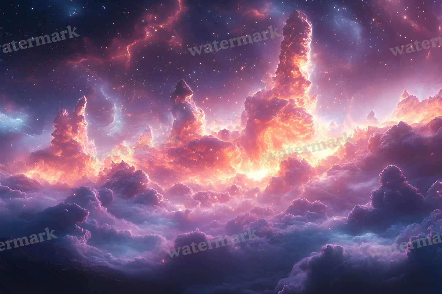 Celestial Space Backdrop Images