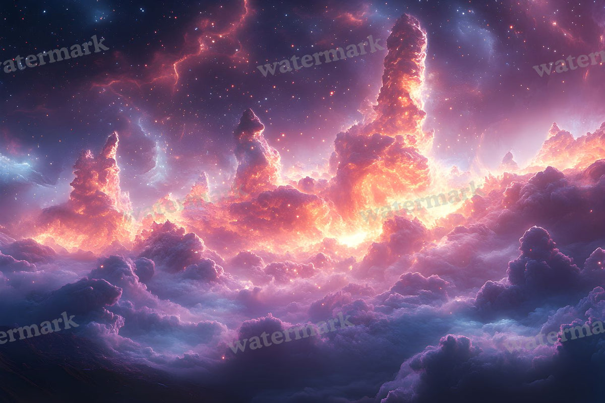 Celestial Space Backdrop Images