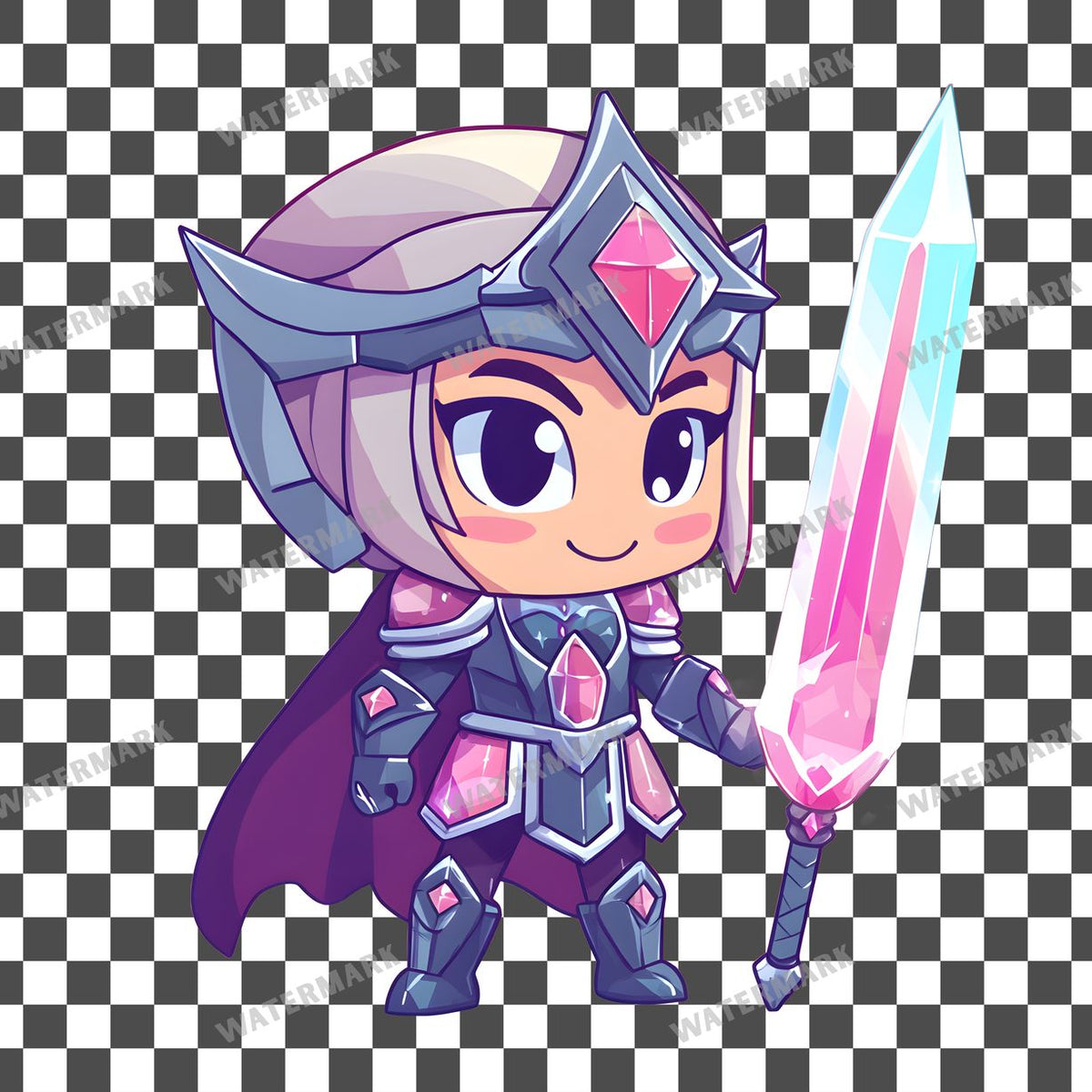 Chibi Crystal Clipart Pngs