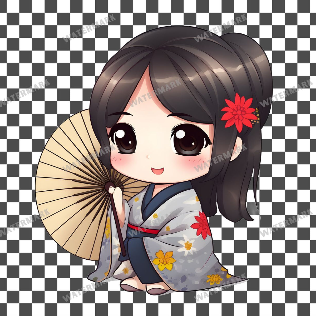 Chibi Girl Clipart Pngs