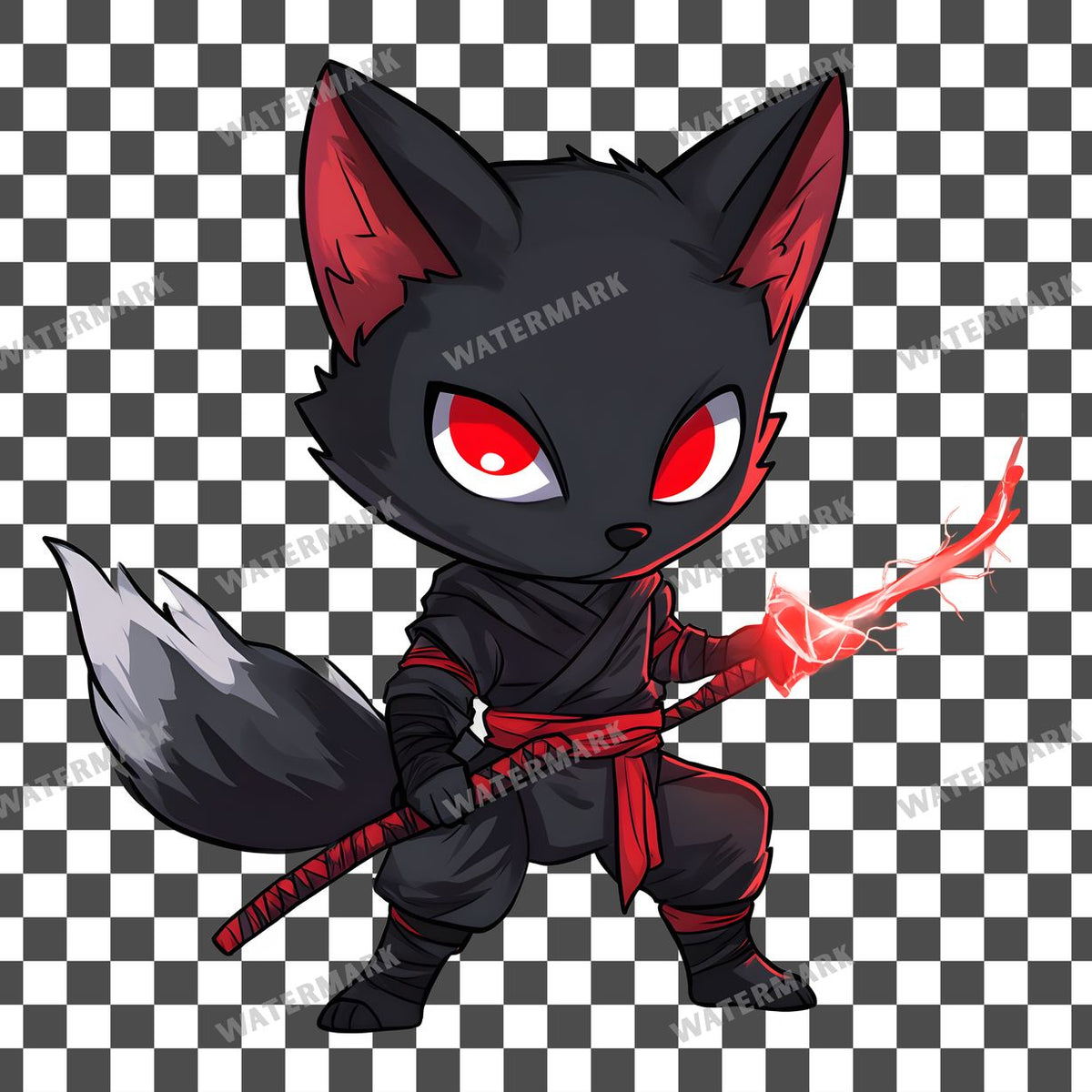 Chibi Ninja Clipart Pngs