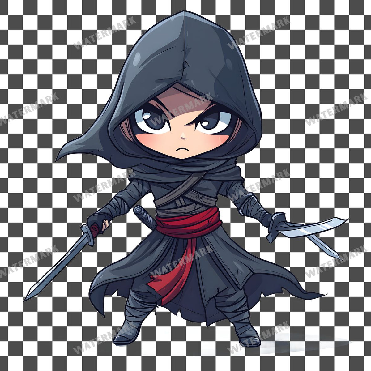 Chibi Shadow Clipart Pngs