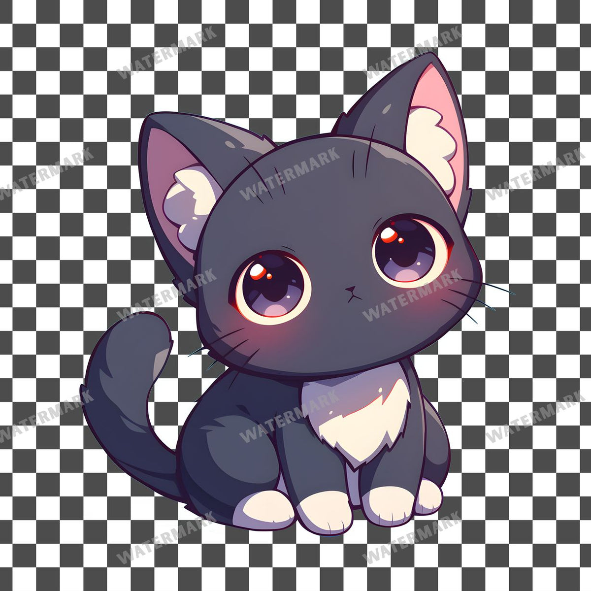 Chibi Style Clipart Pngs