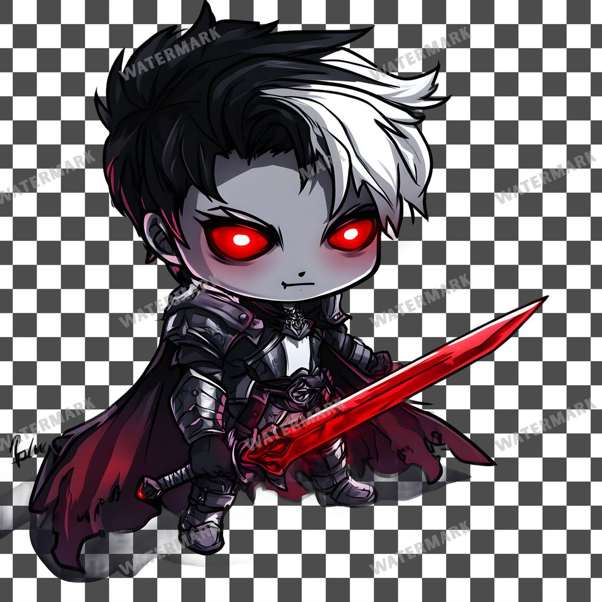 Chibi Vampire Clipart Pngs