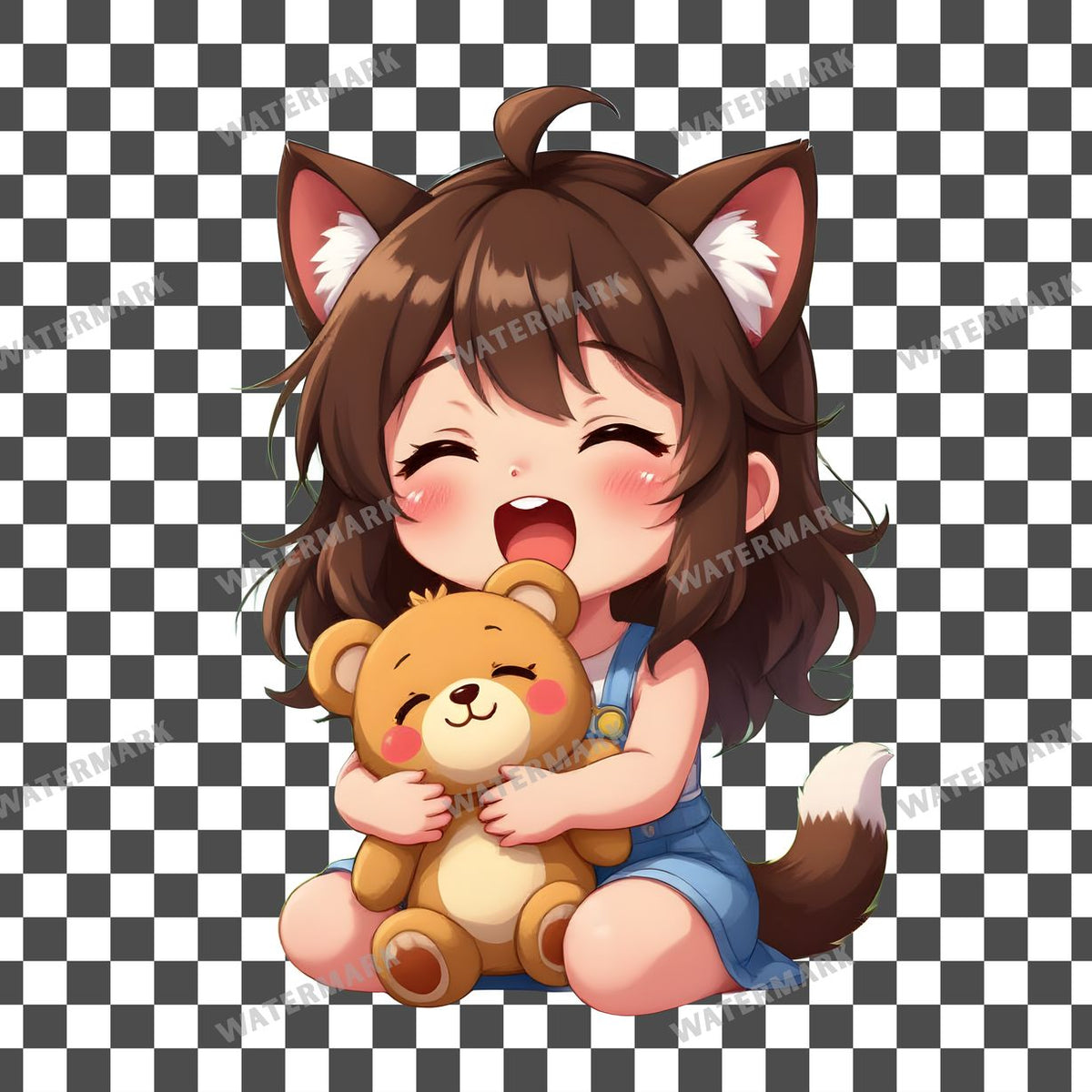 Chibi Yawning Clipart Pngs