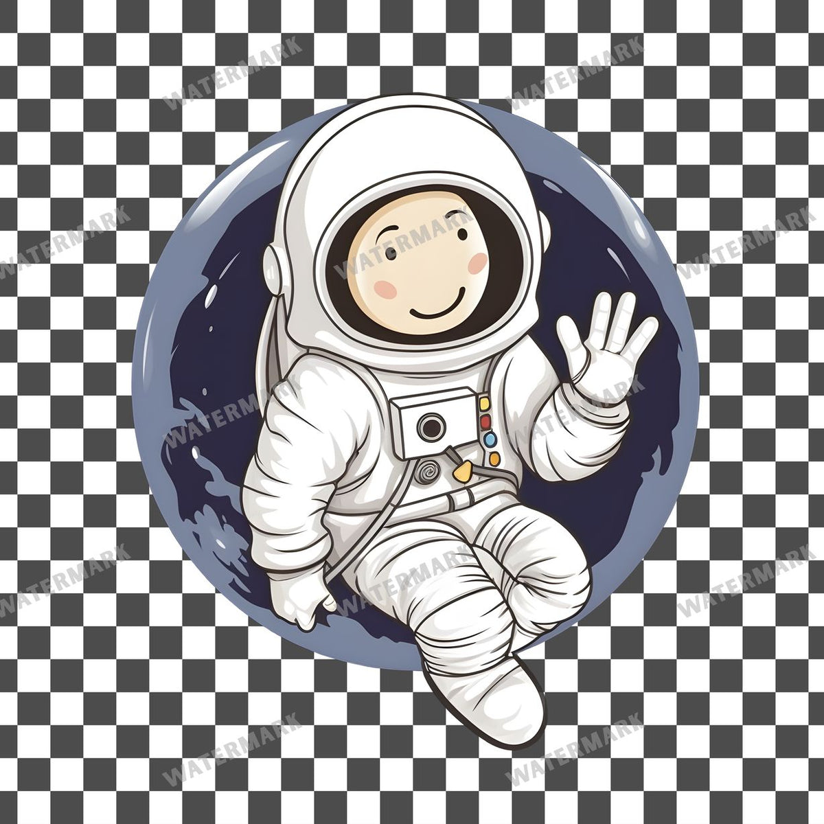 Chibiastronaut Clipart Pngs