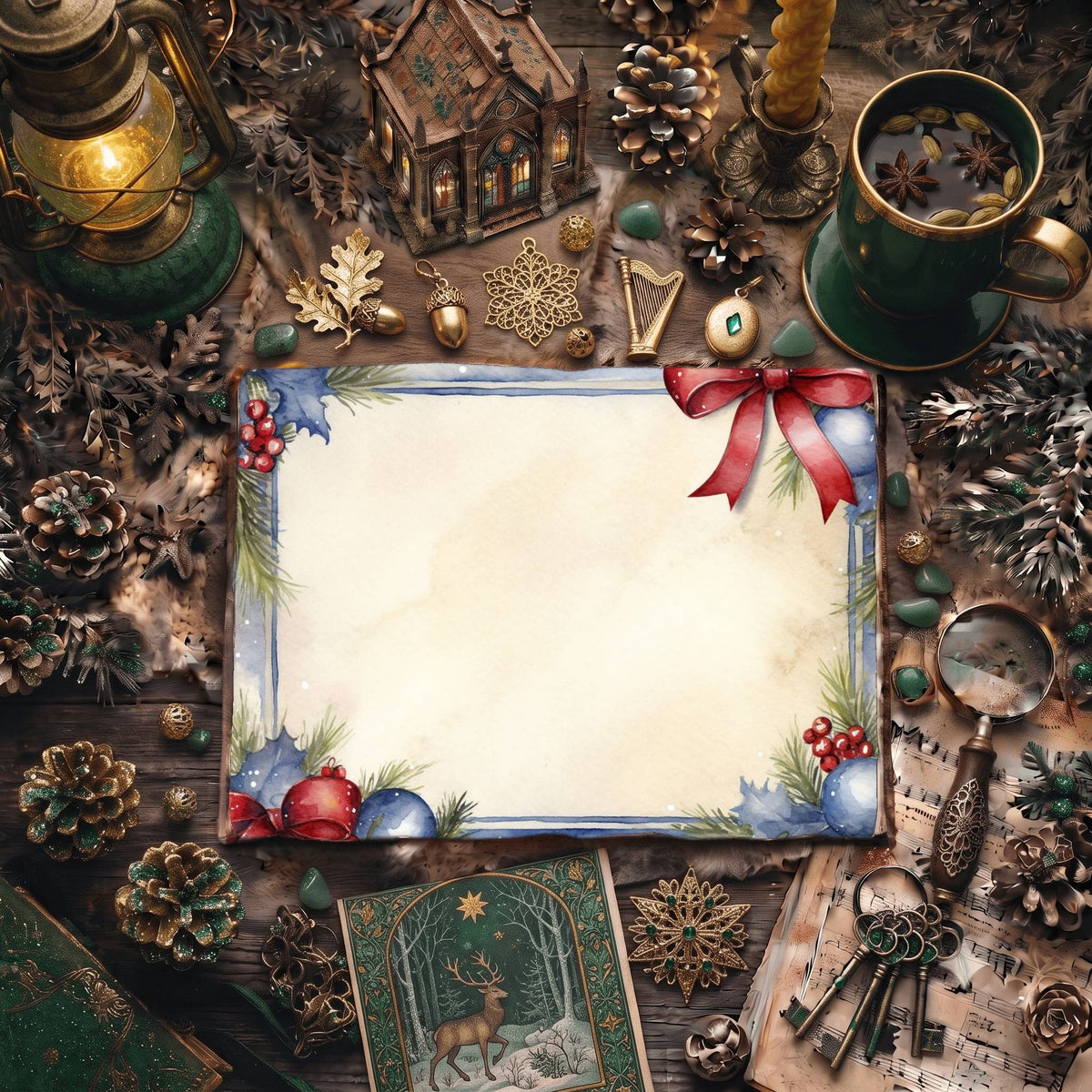 Christmas Gifts Digital Papers
