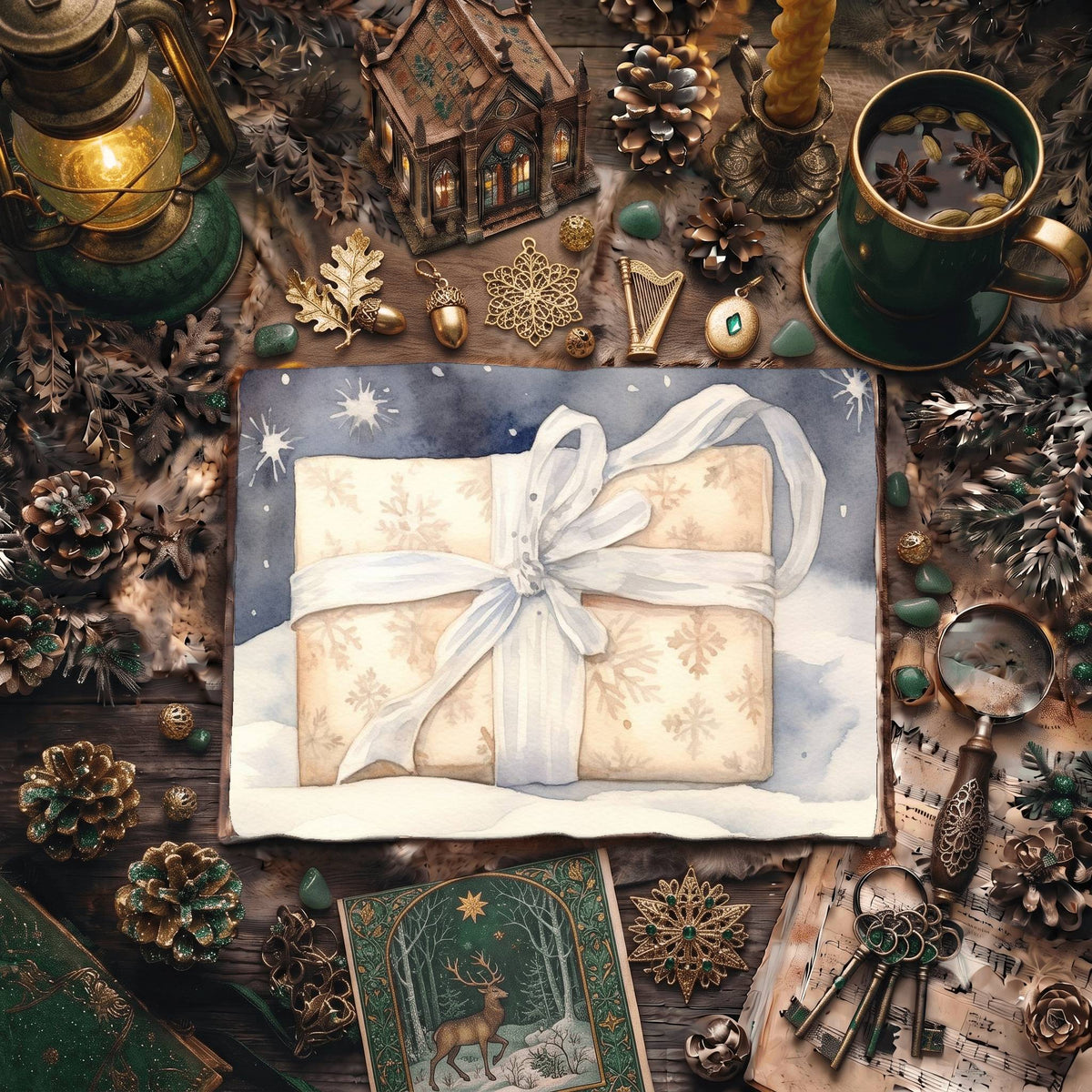 Christmas Presents Digital Papers