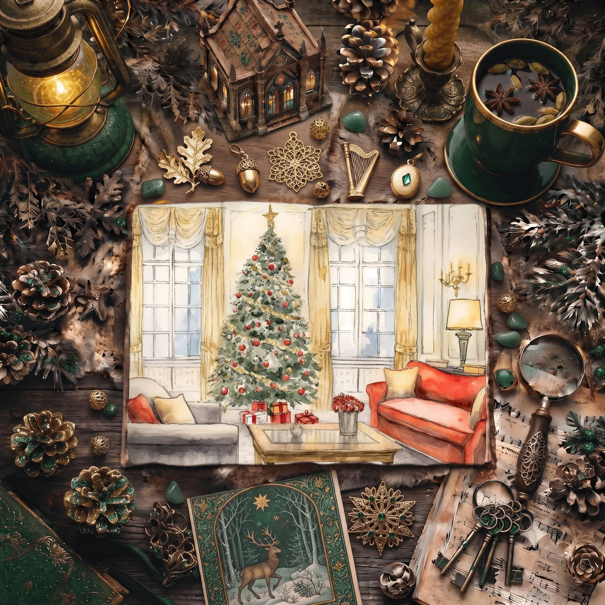 Christmas Digital Papers