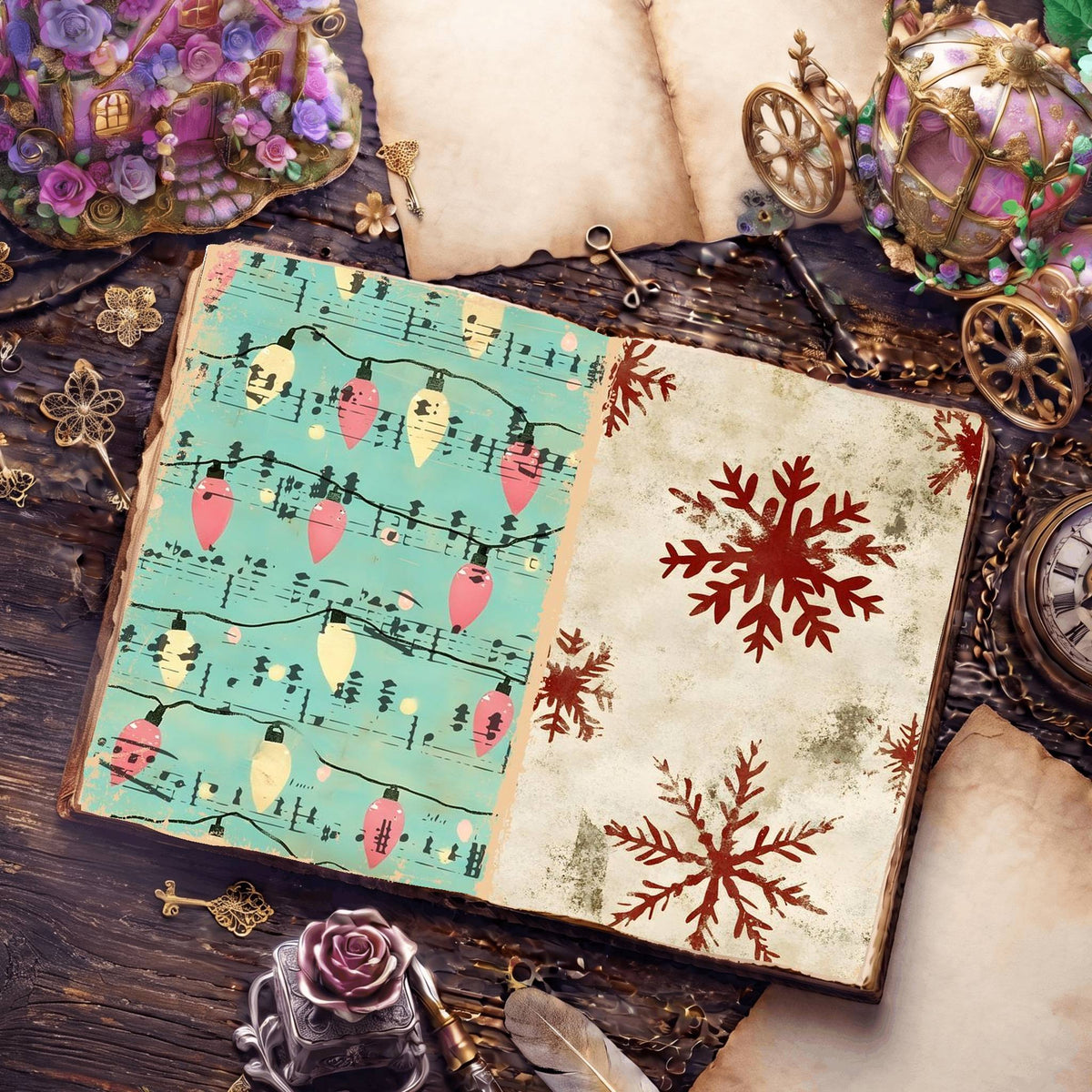 Christmas Digital Papers