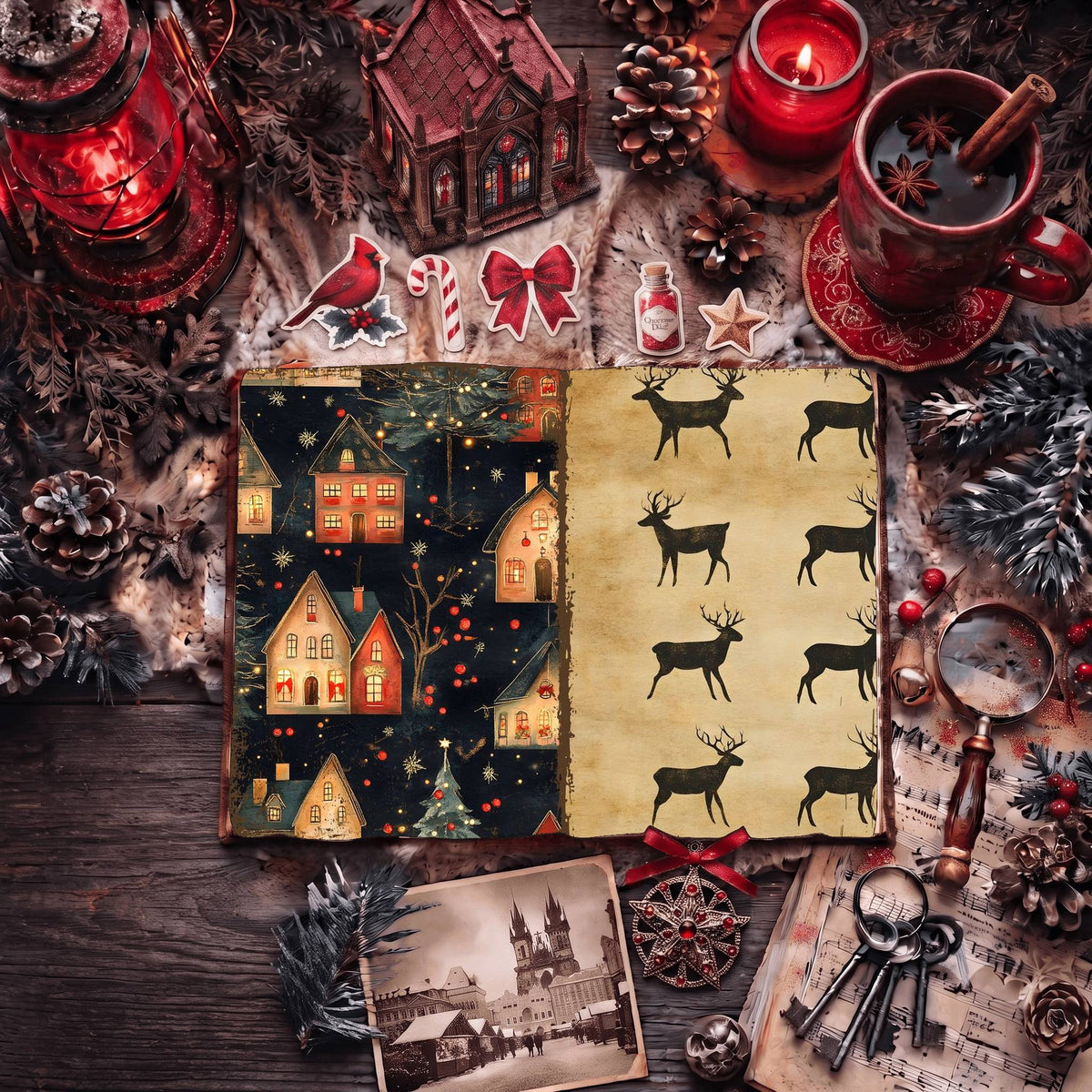 Christmas Digital Papers