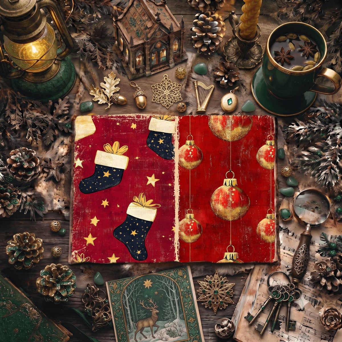 Christmas Digital Papers
