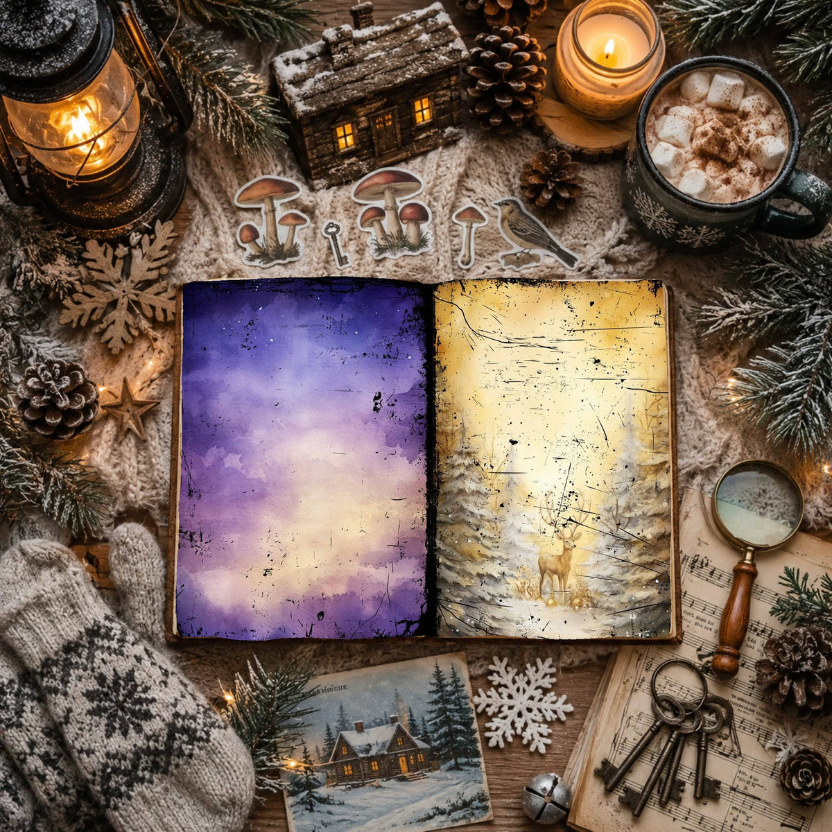 Christmas Digital Papers
