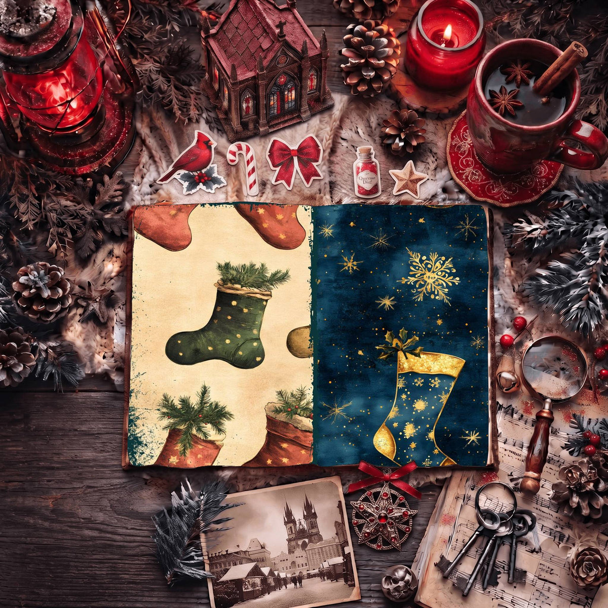 Christmas Digital Papers