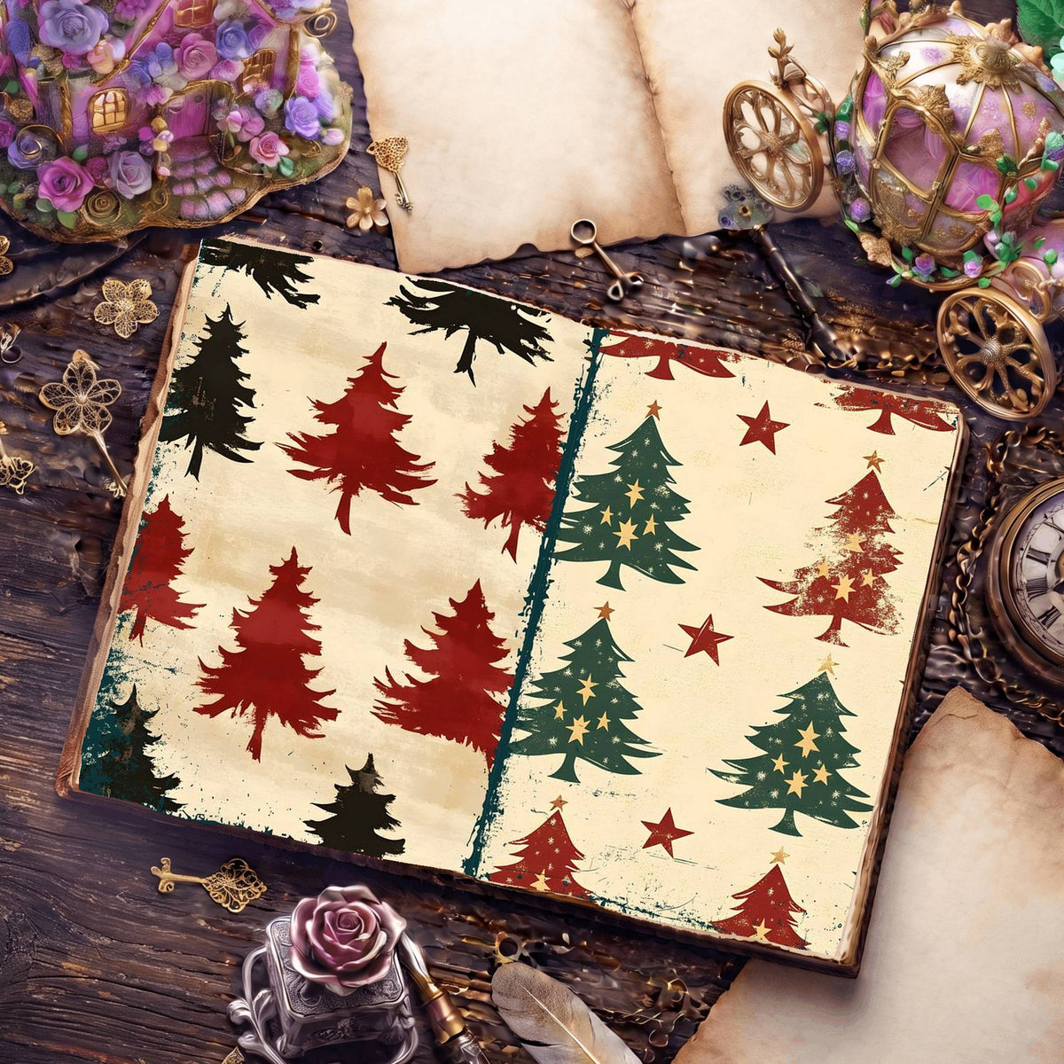Christmas Digital Papers