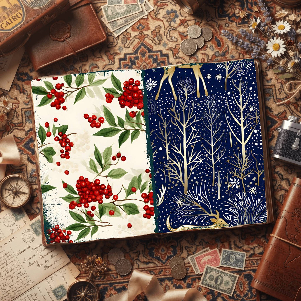 Christmas Digital Papers