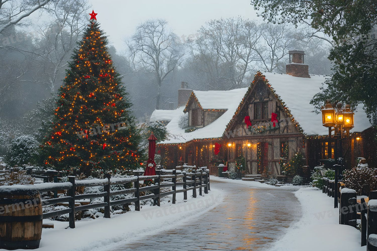 Classic Christmas Backdrop Images