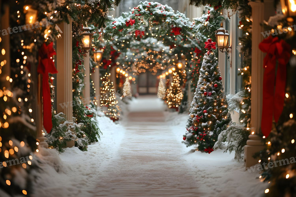 Classic Christmas Backdrop Images