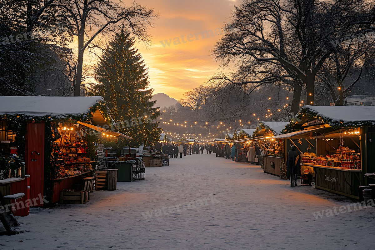 Classic Christmas Backdrop Images