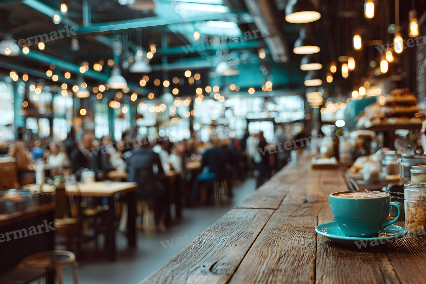 Coffee Shop Backdrop Images