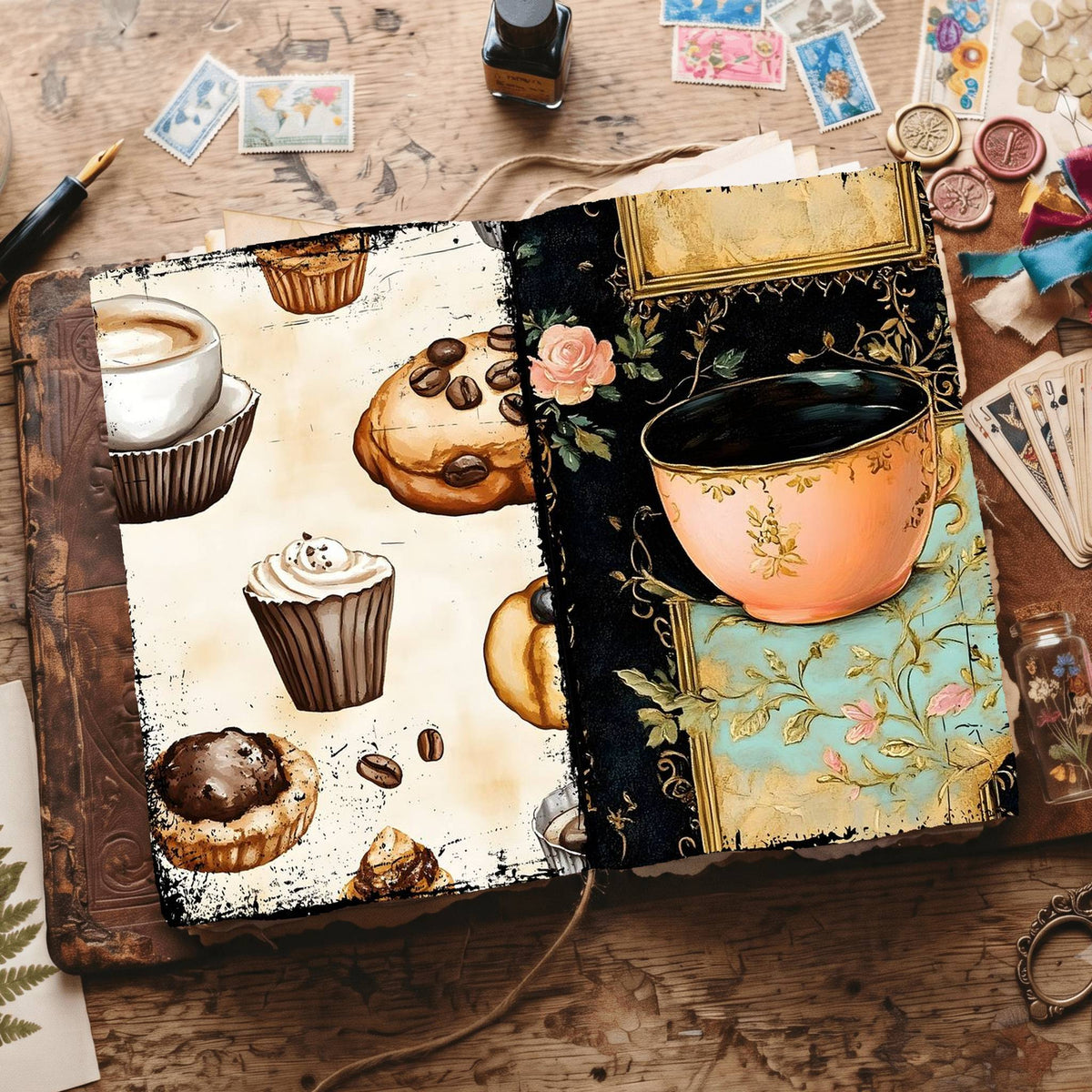 Coffee Digital Papers