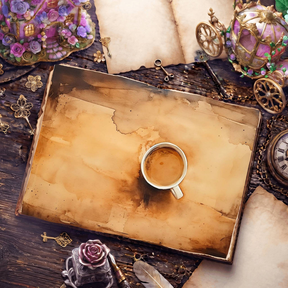 Coffee Digital Papers