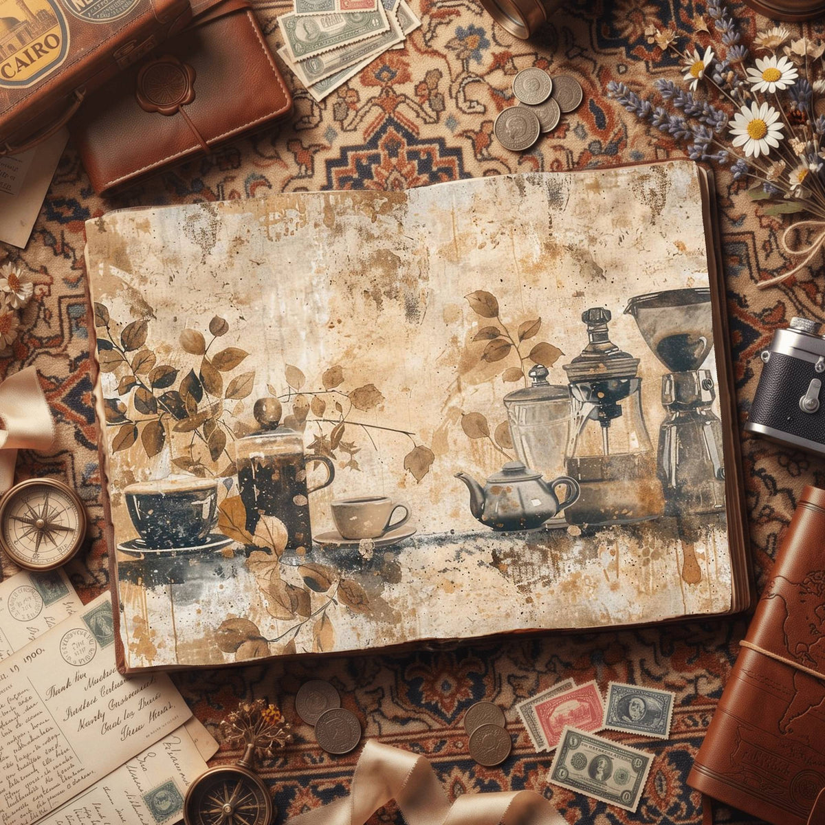 Coffee Digital Papers