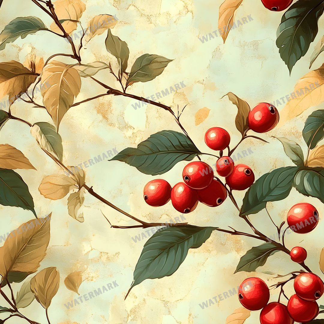 Coffee seamless pattern digital paper, repeating design 5