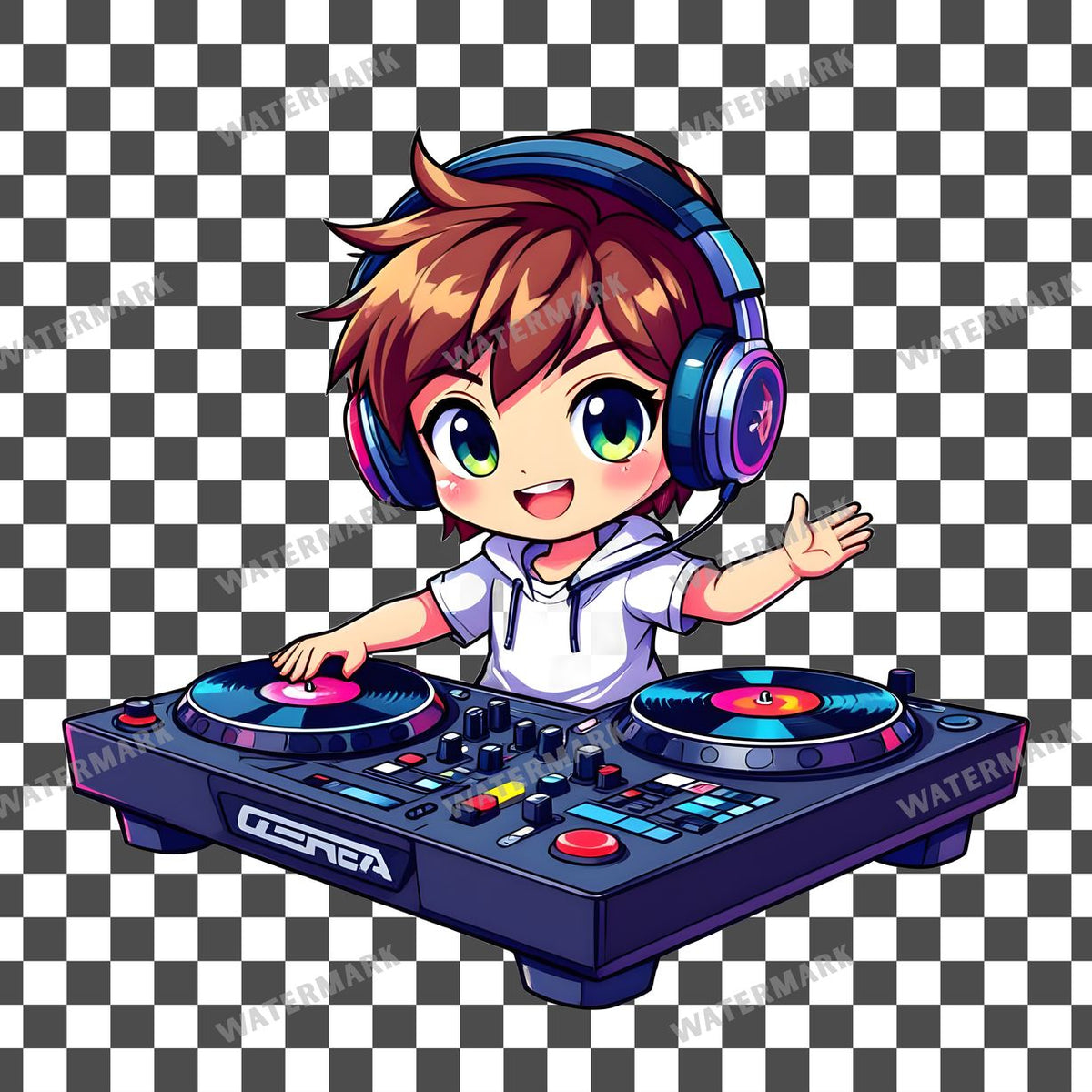 Cool Chibi Dj Clipart Pngs