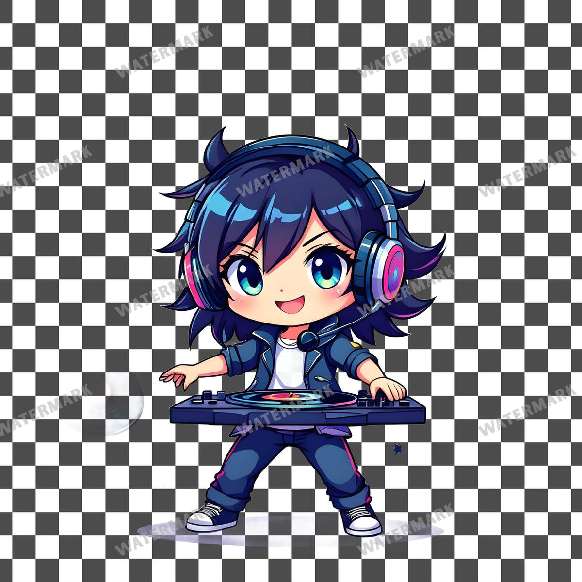 Cool Chibi Dj Clipart Pngs