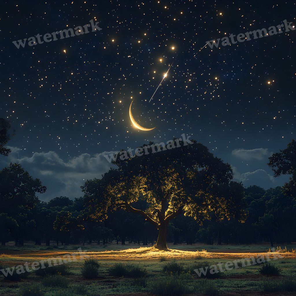 Crescent Moon Backdrop Images