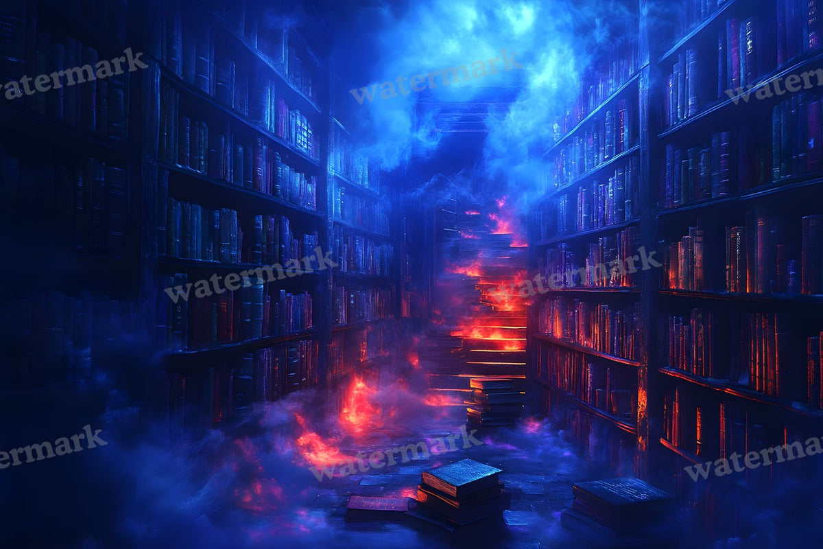 Dark Academia Study Backdrop Images