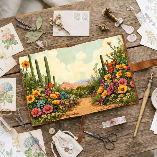 Desert Botanical Digital Papers