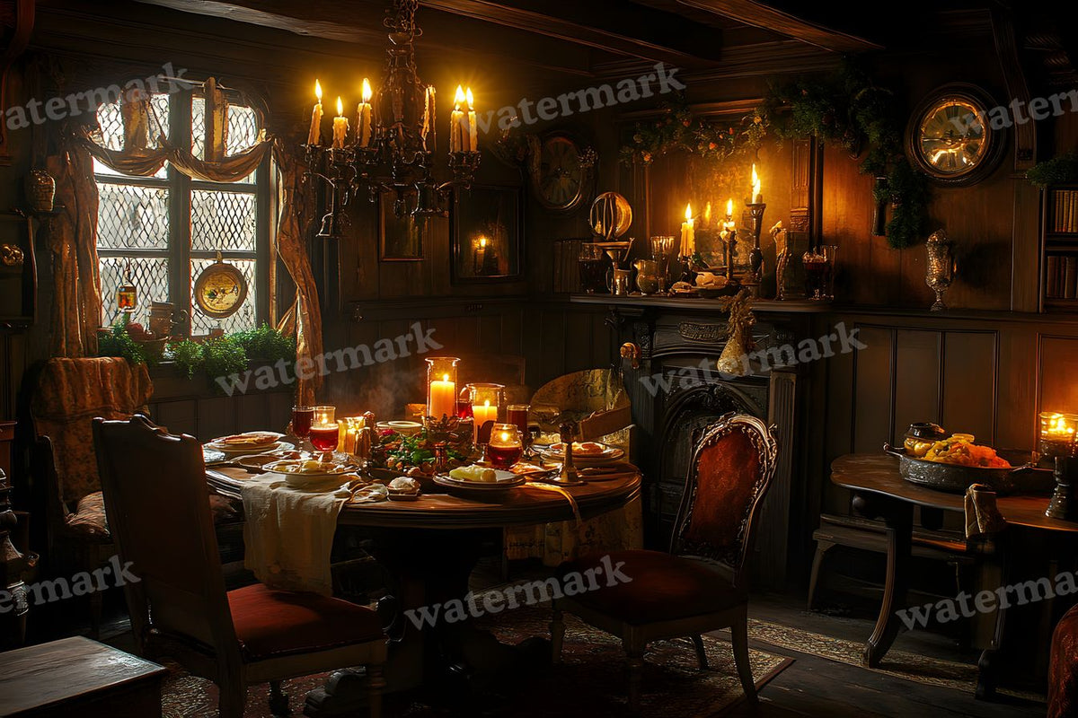 Dickens Tale Scene Backdrop Images