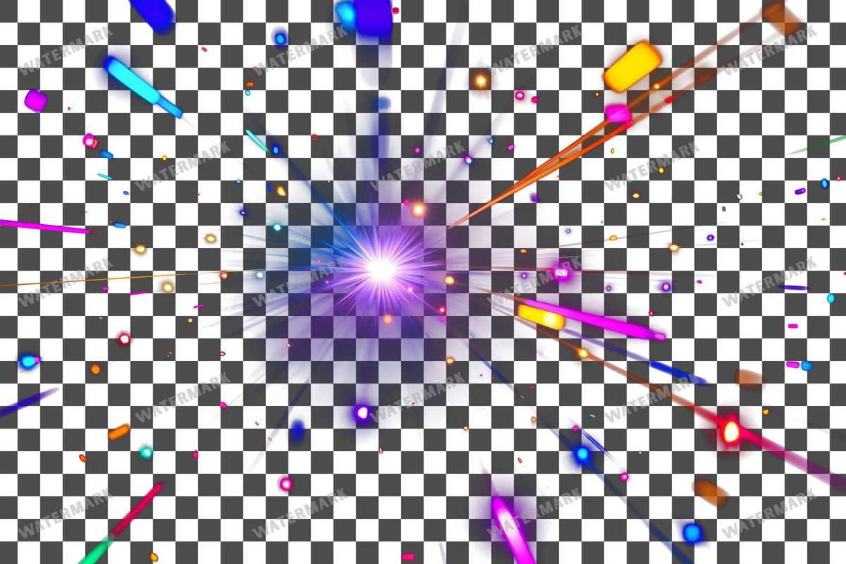 Disco Light Transparent Overlay Pngs