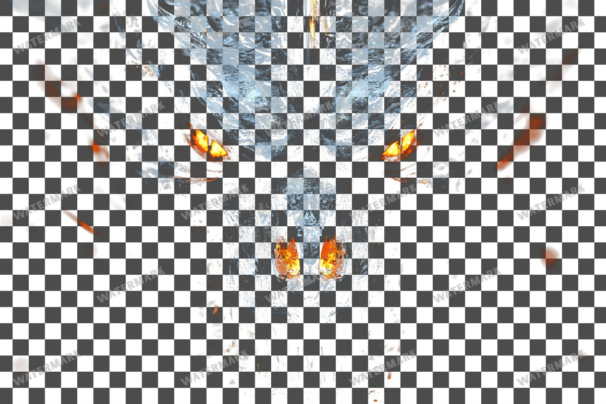 Dragon Skull Transparent Overlay Pngs