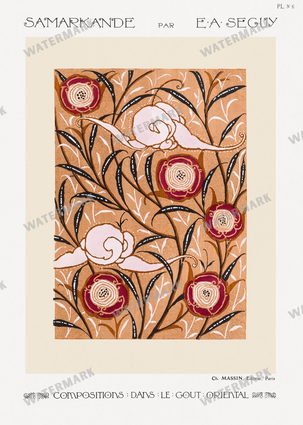E A Seguy Vintage Prints
