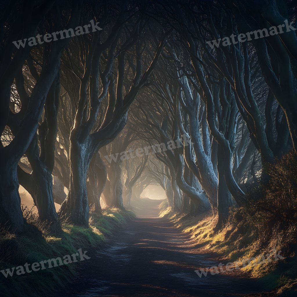 Eerie Forest Backdrop Images