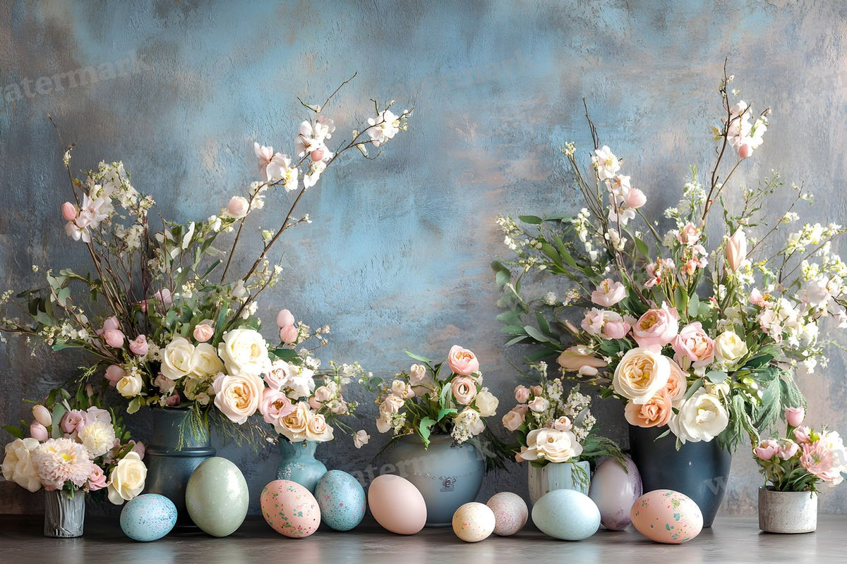 Elegant Floral Easter Backdrop Images